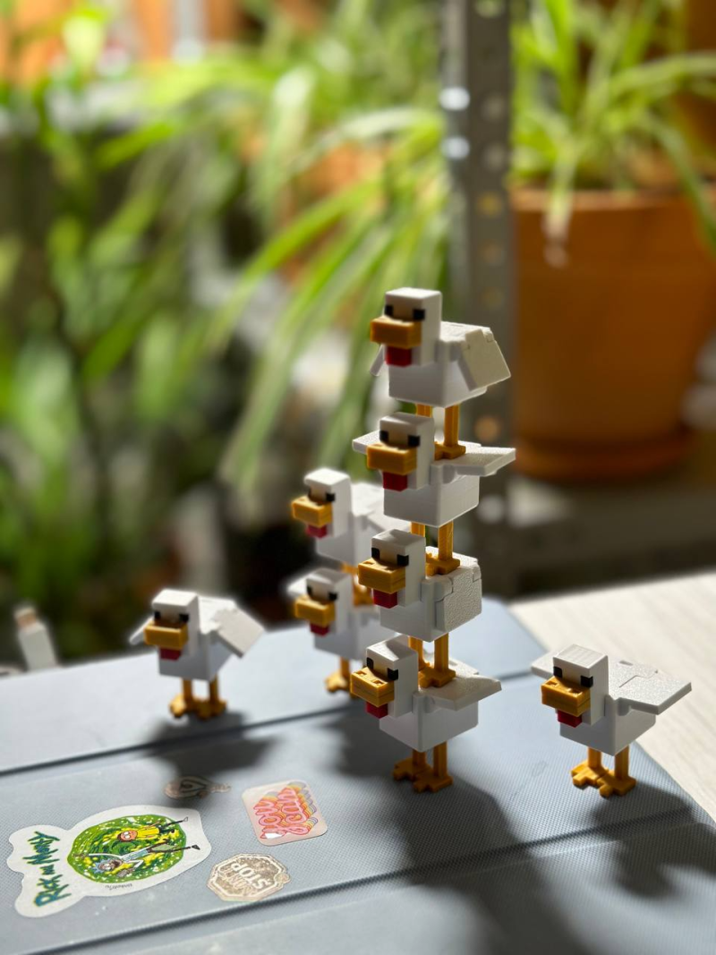 Minecraft Chicken Articulated